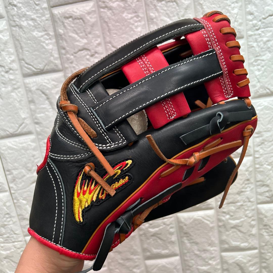 【美品】野球 グローブ 一般 軟式 外野手用 アイピーセレクト