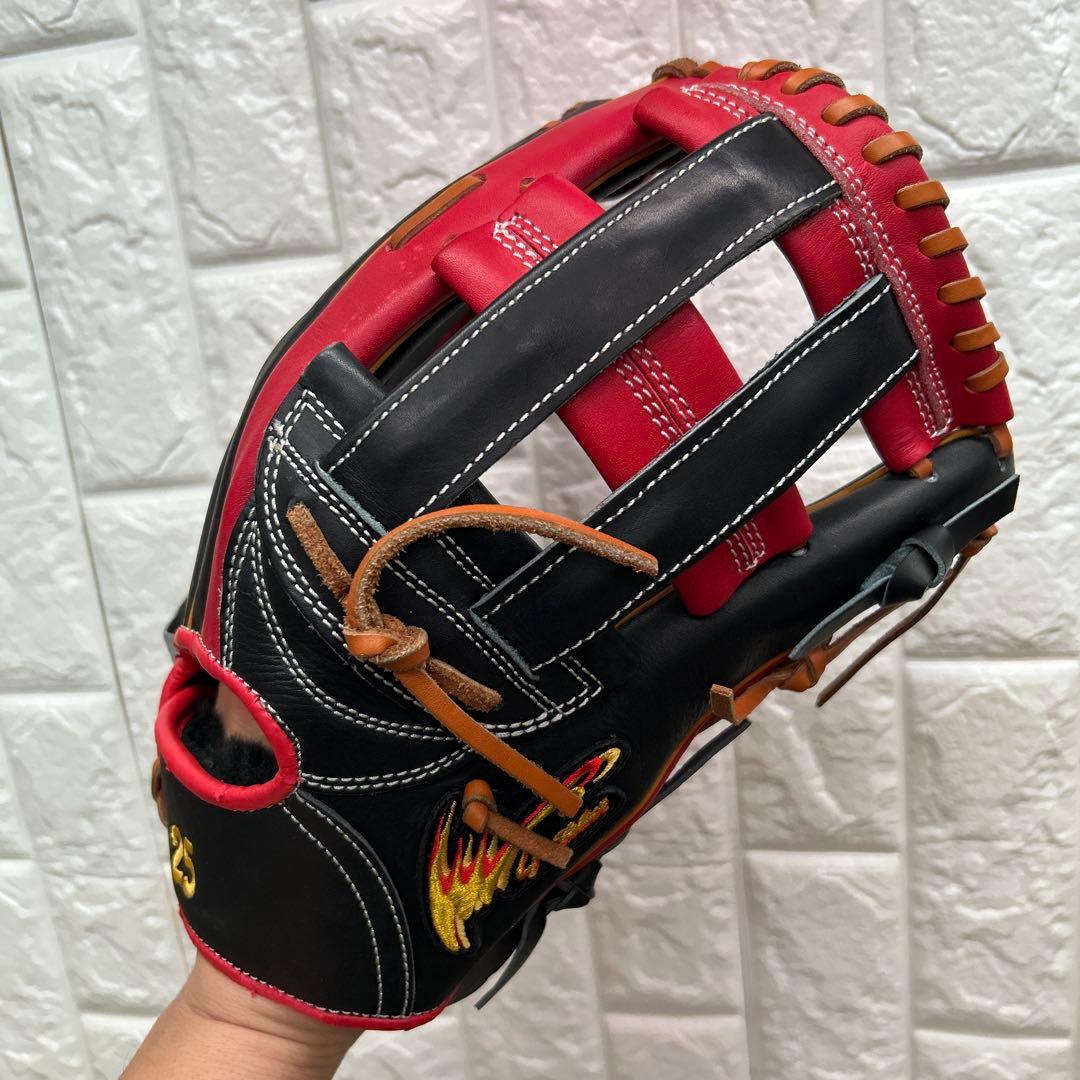 【美品】野球 グローブ 一般 軟式 外野手用 アイピーセレクト