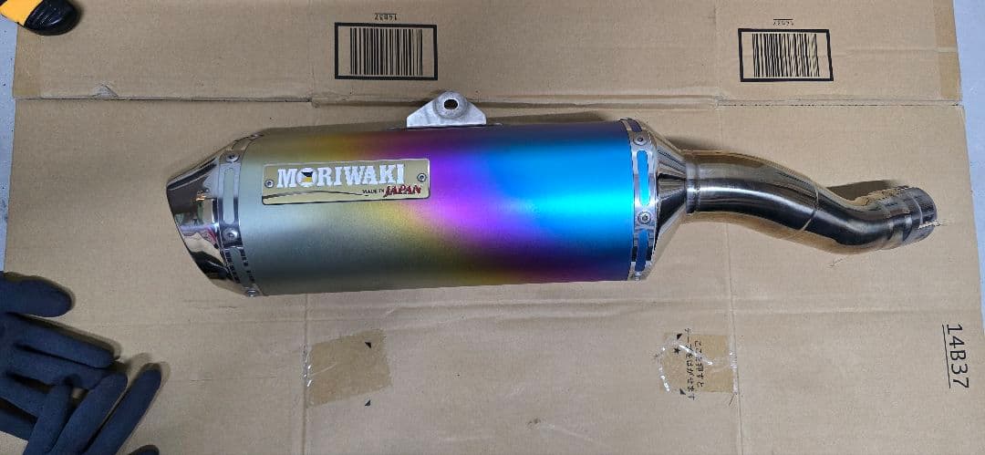 つ*よ様 モリワキ スリムタイプマフラー cbr250rr mc51