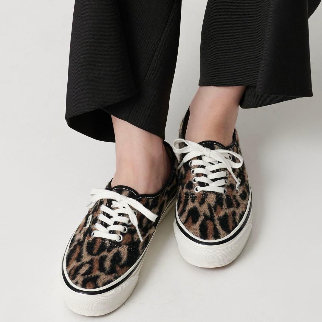 ✳︎MINTO✳︎ VANS オーセンティック 44 レオパード　スニーカー