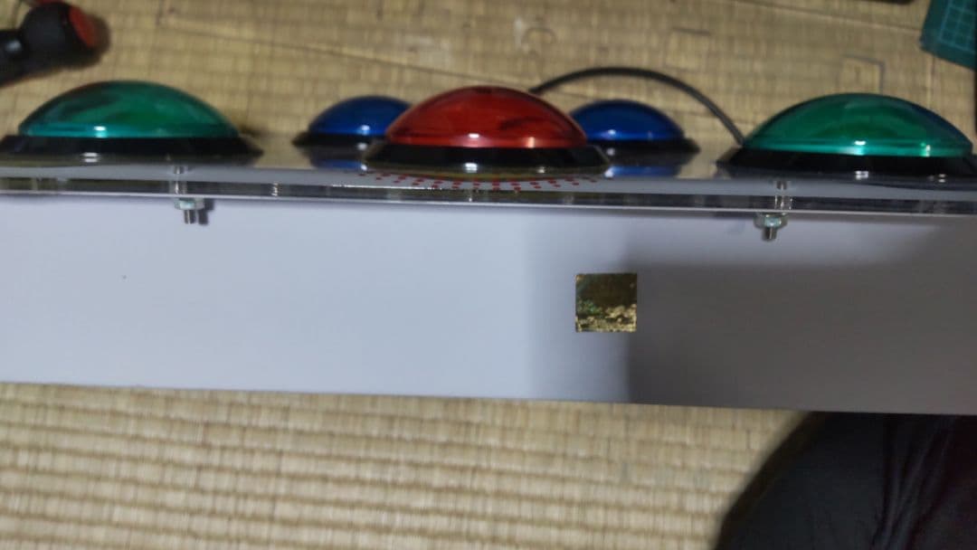 ポップンミュージック 玄武 コントローラー 静音化他カスタム 完動品 GENBU