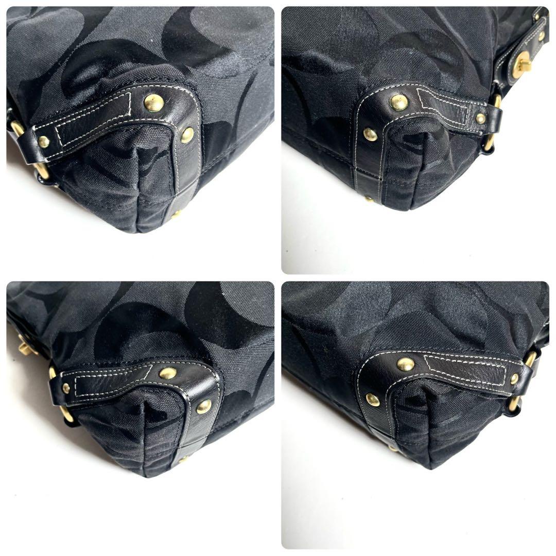 バッグ Coach Canvas Carly Hobo Shoulder Bag