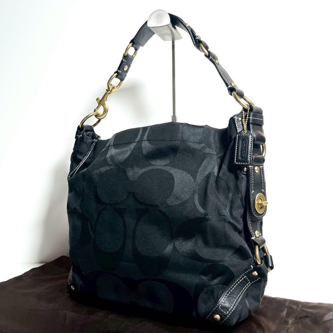 バッグ Coach Canvas Carly Hobo Shoulder Bag