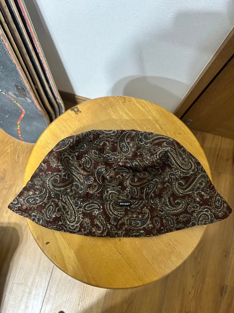 WHIMSY ペイズリー柄 バケットハット サイズL