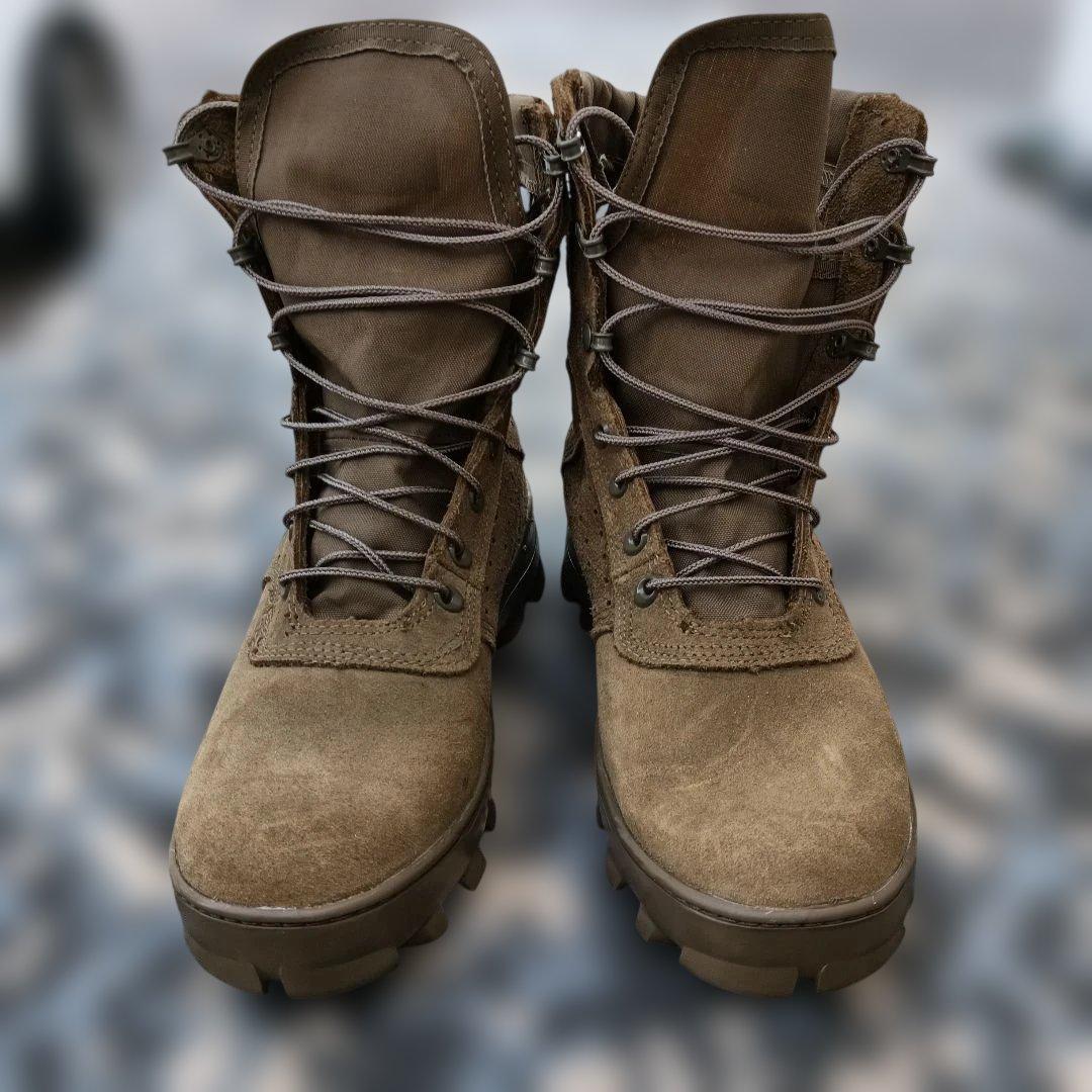 米軍放出品　ブラウン ミリタリーブーツ