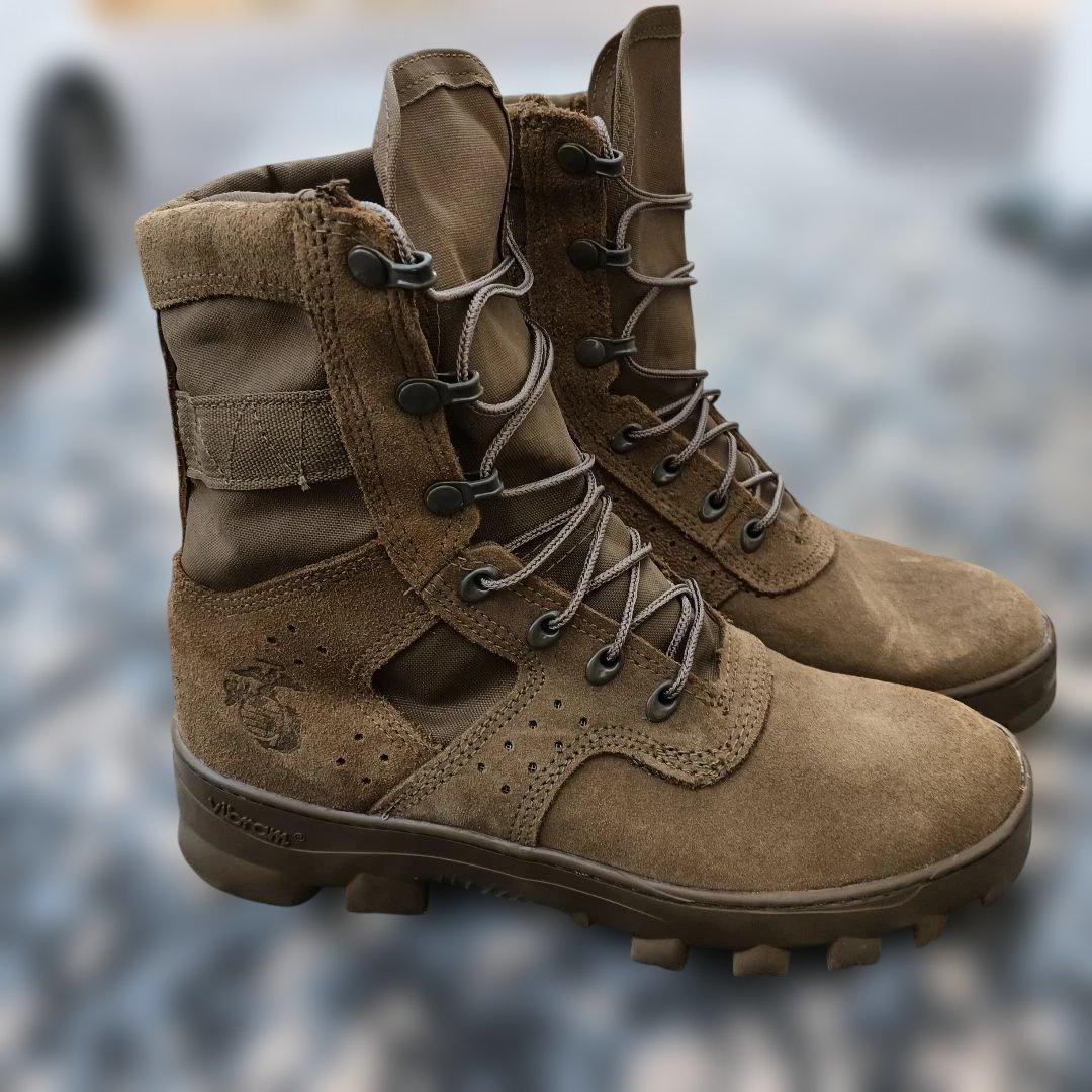 米軍放出品　ブラウン ミリタリーブーツ