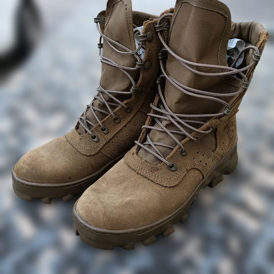 米軍放出品　ブラウン ミリタリーブーツ