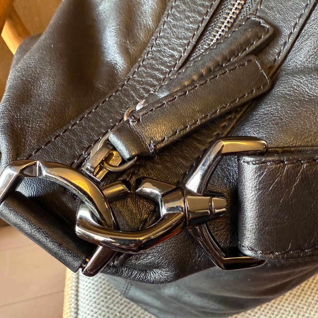 GIVENCHY メンズ 2way レザーボストンバッグ ナイチンゲール