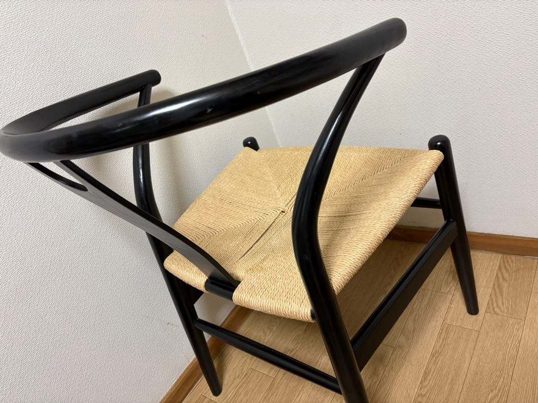 専用 ペーパーコード北欧デザイン　 Yチェア ブラック　リプロダクト品　 イス