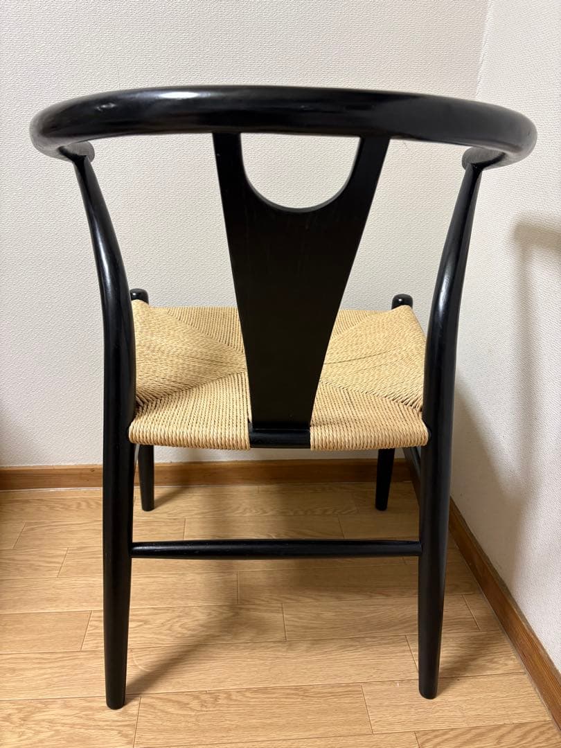専用 ペーパーコード北欧デザイン　 Yチェア ブラック　リプロダクト品　 イス