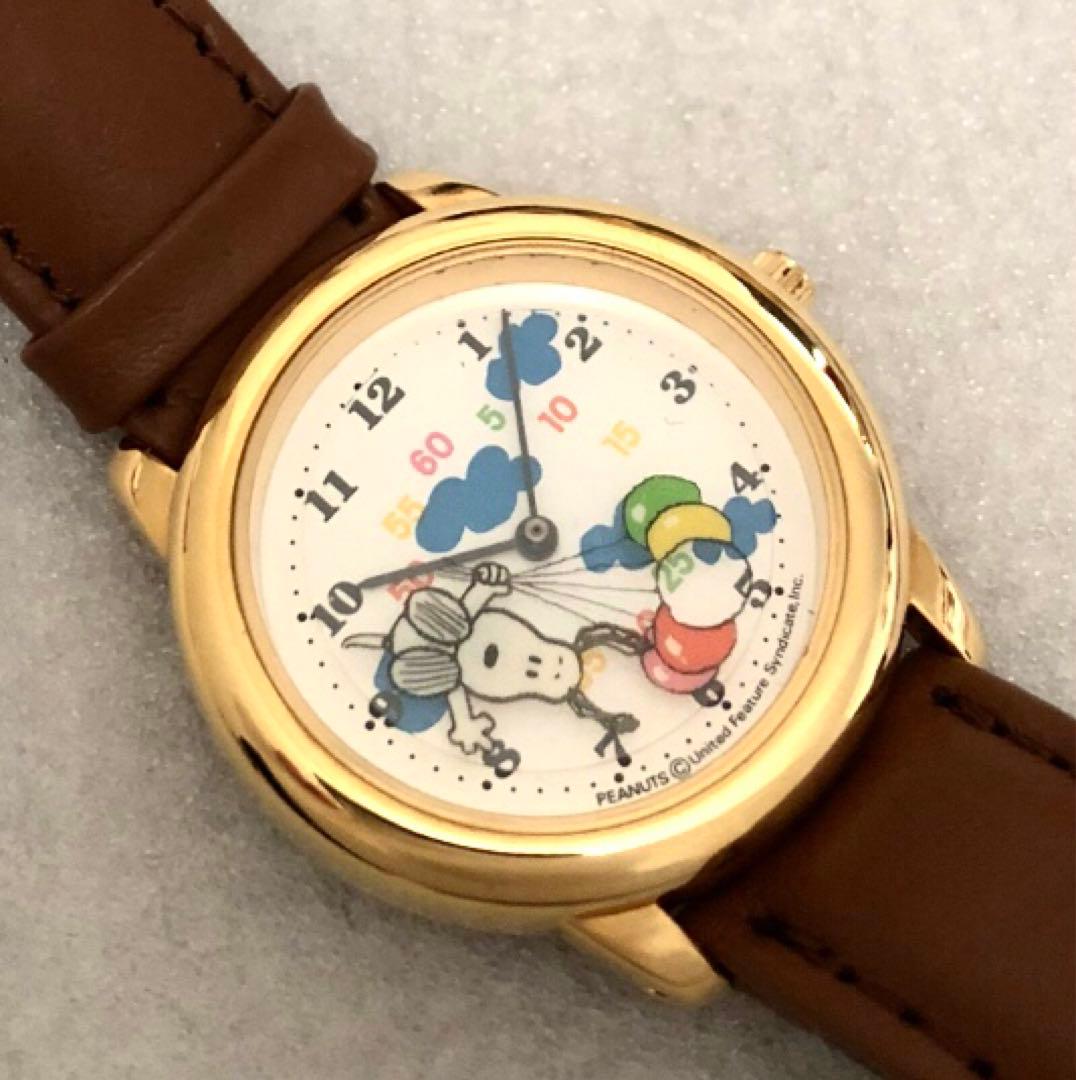Snoopy 時計 スヌーピー CITIZEN 製 Peanuts コラボ 風船