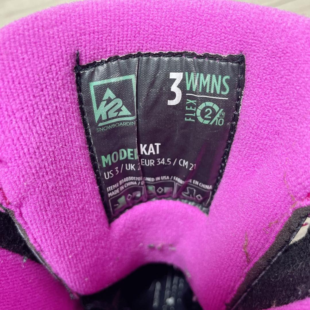 【BOA】スノーボード ブーツ「K2 KAT」21cm ジュニア