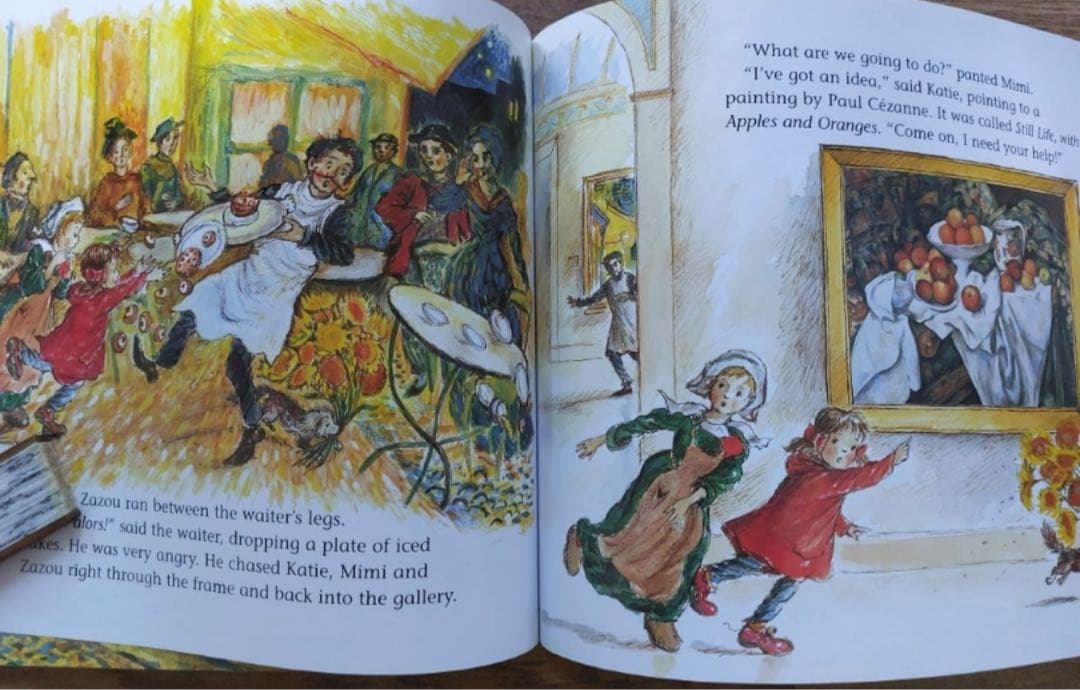 Katie and the Sunflower外 世界名画おすすめ英語絵本12冊