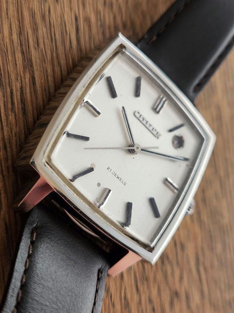 動作確認済み　シチズン　オートデータ　スクエア　TVスクリーン　ビンテージ