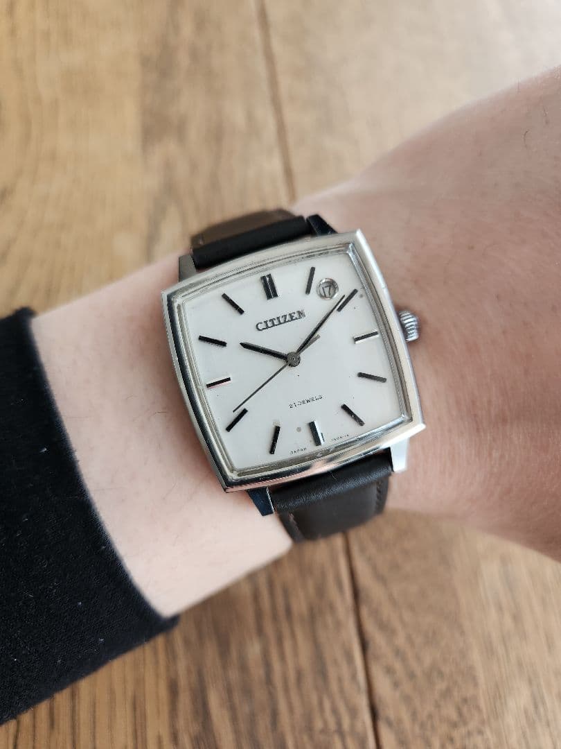 動作確認済み　シチズン　オートデータ　スクエア　TVスクリーン　ビンテージ