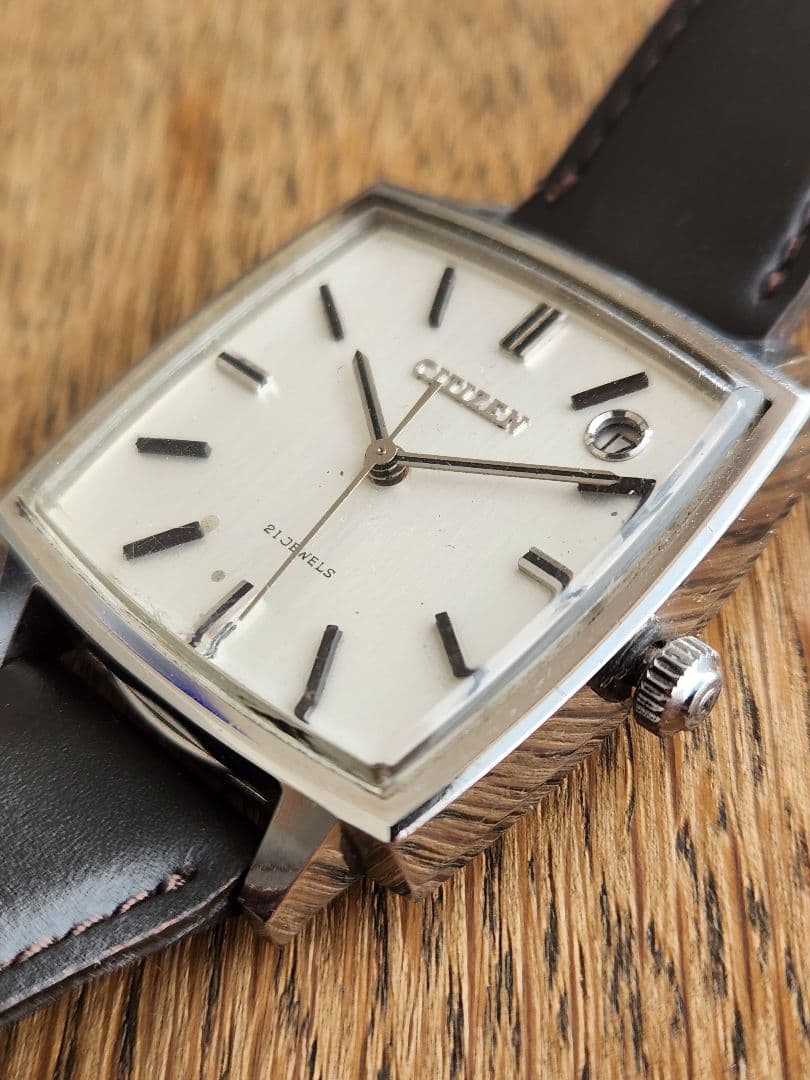 動作確認済み　シチズン　オートデータ　スクエア　TVスクリーン　ビンテージ