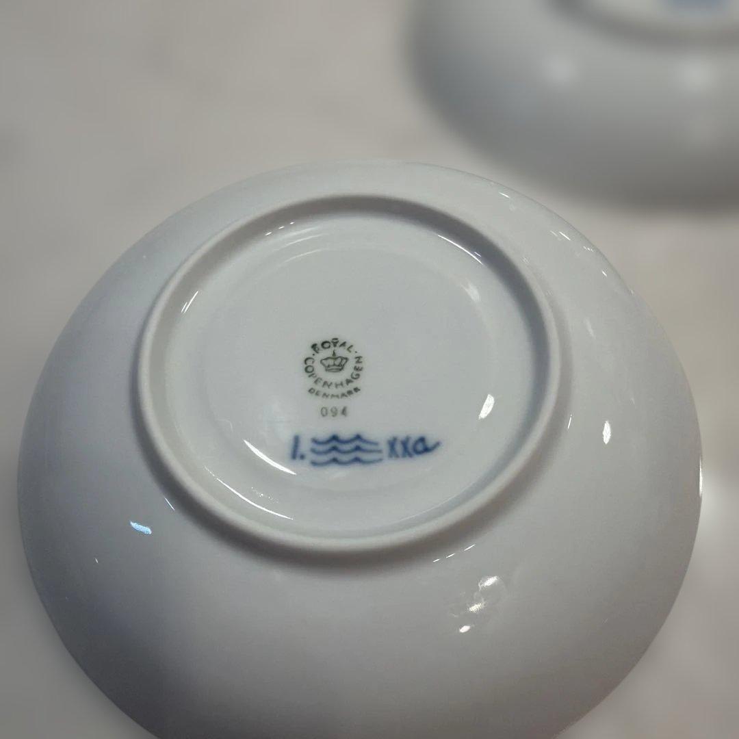 ゆ*ご様 ロイヤルコペンハーゲンプレート　ブルーフルーテッド プレイン