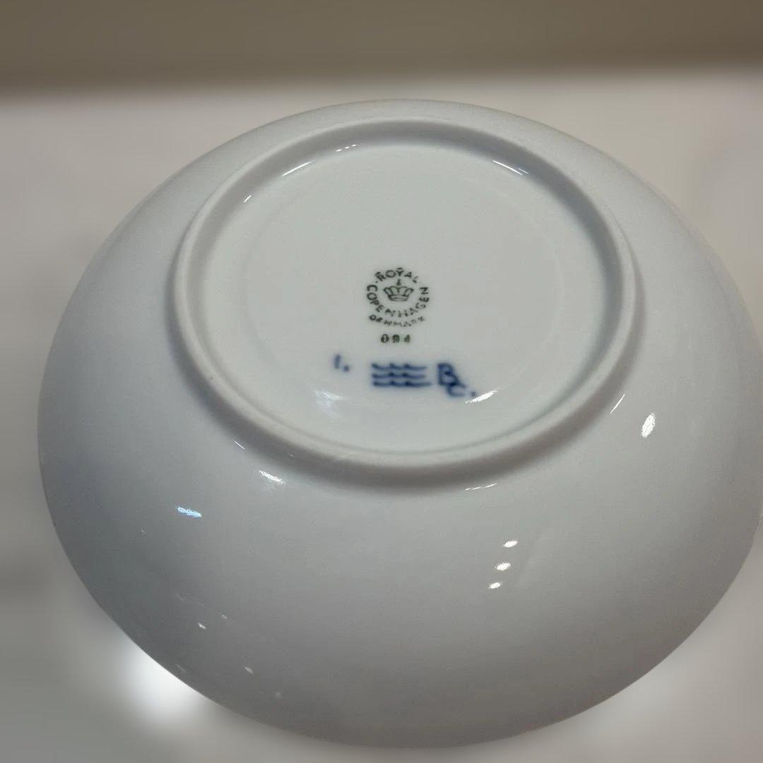 ゆ*ご様 ロイヤルコペンハーゲンプレート　ブルーフルーテッド プレイン