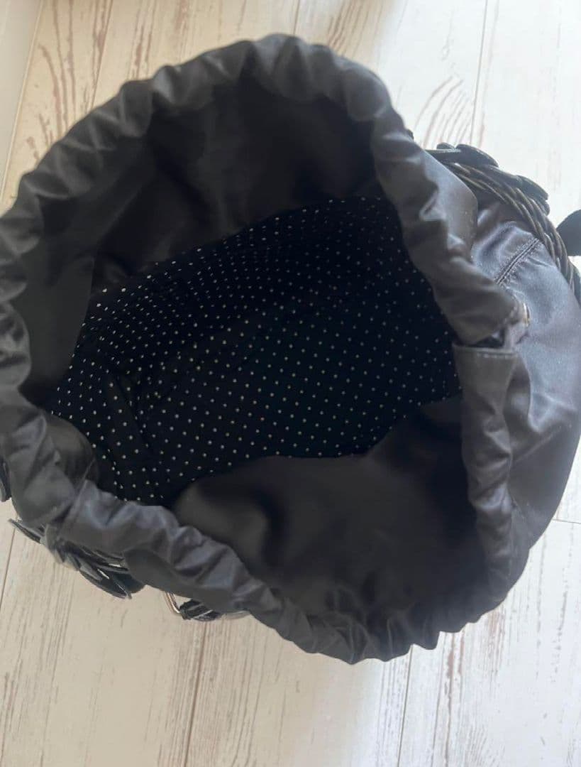 【極美品】銀座カネマツ　カゴバッグ