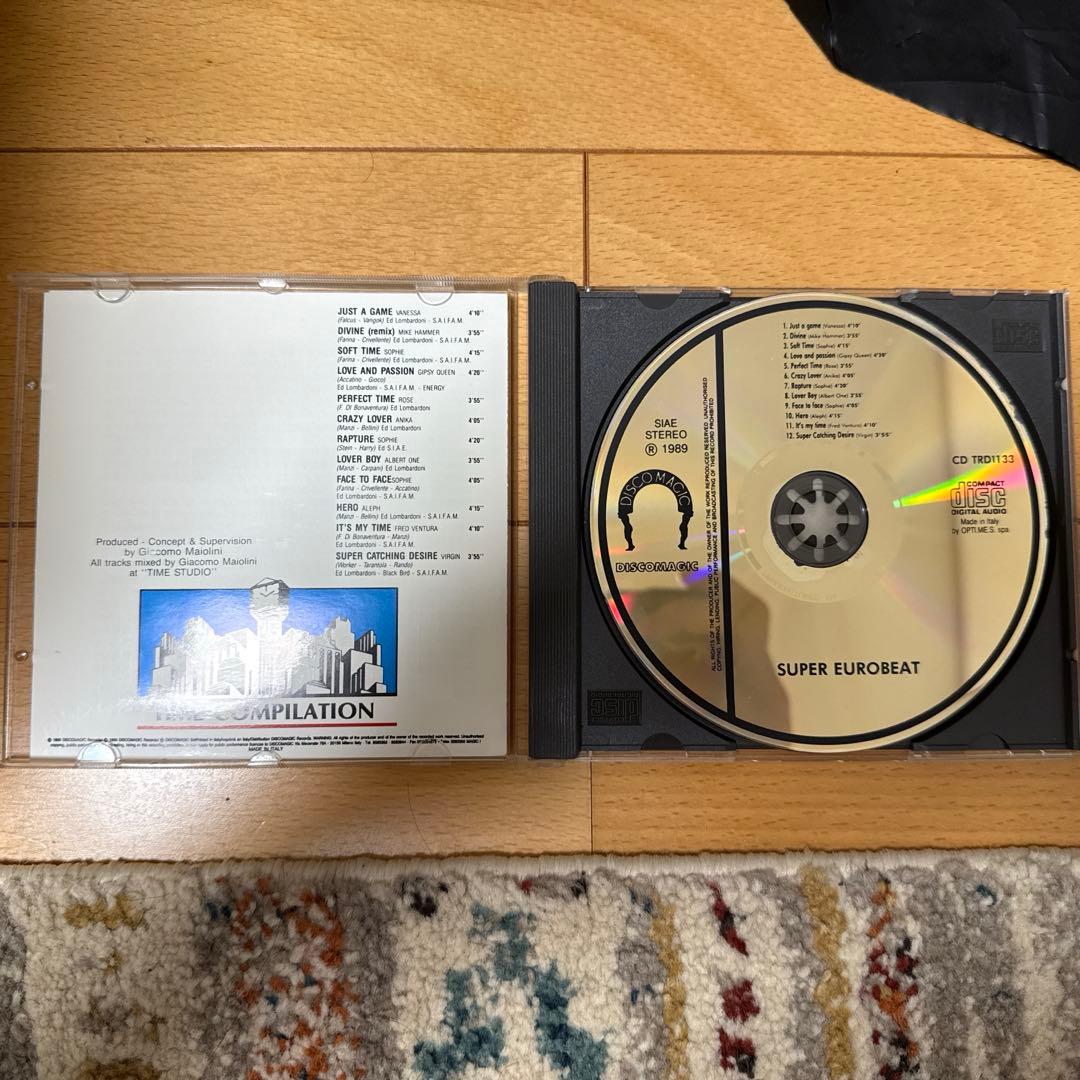 SUPER EUROBEAT VOL.1 BEAT FREAK版