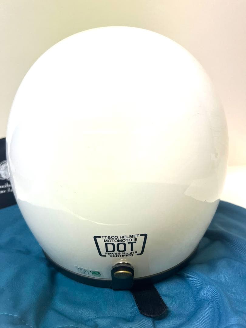 TT&CO モトモト3 SG／DOT スモールフルフェイス　純正専用ゴーグル付