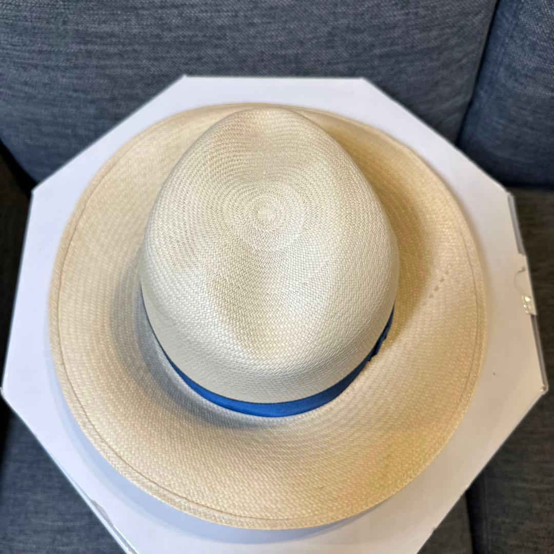 【新品未使用】borsalino ボルサリーノ パナマハット サイズM