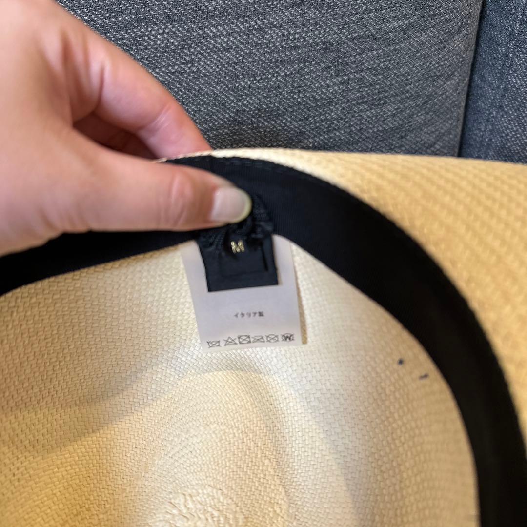 【新品未使用】borsalino ボルサリーノ パナマハット サイズM