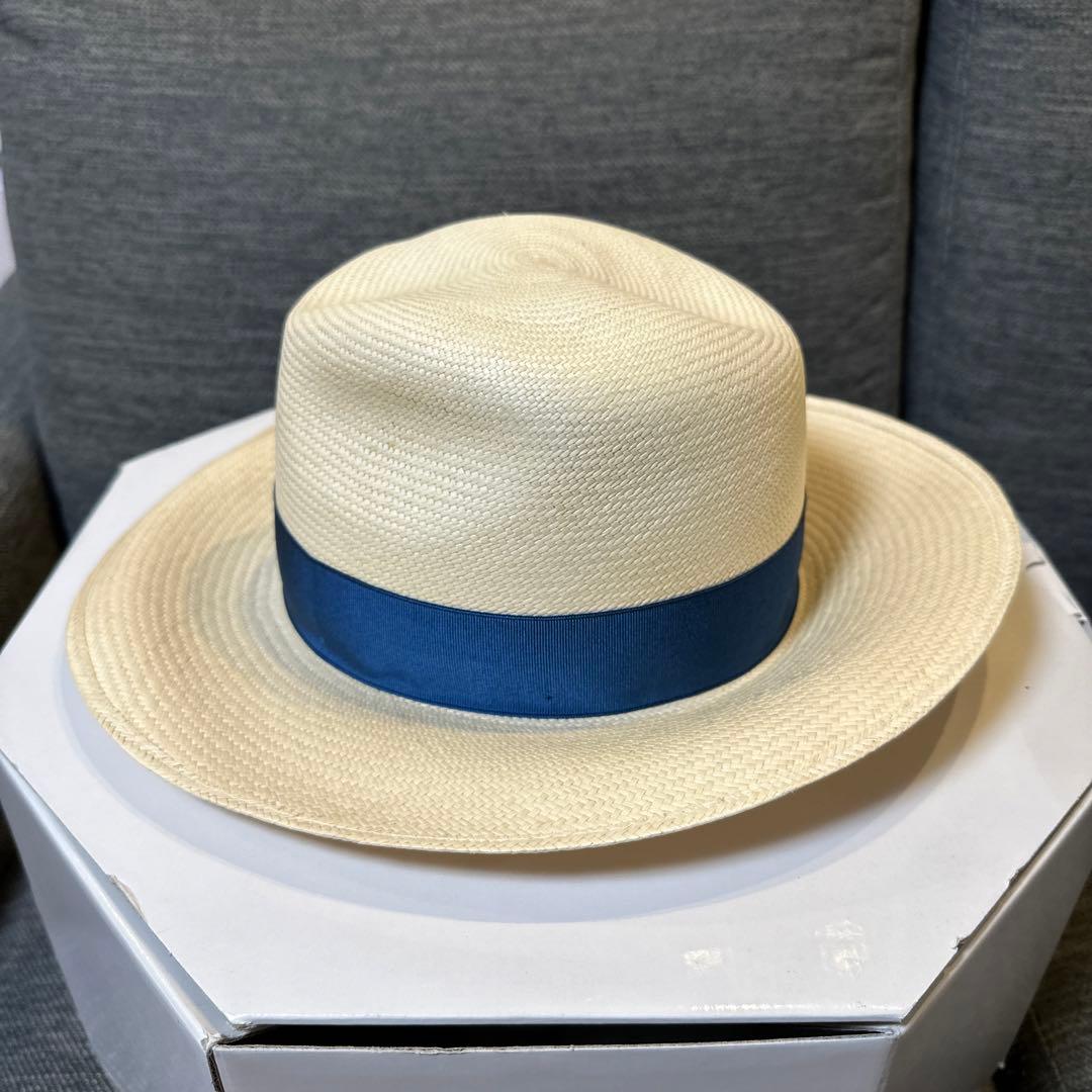 【新品未使用】borsalino ボルサリーノ パナマハット サイズM