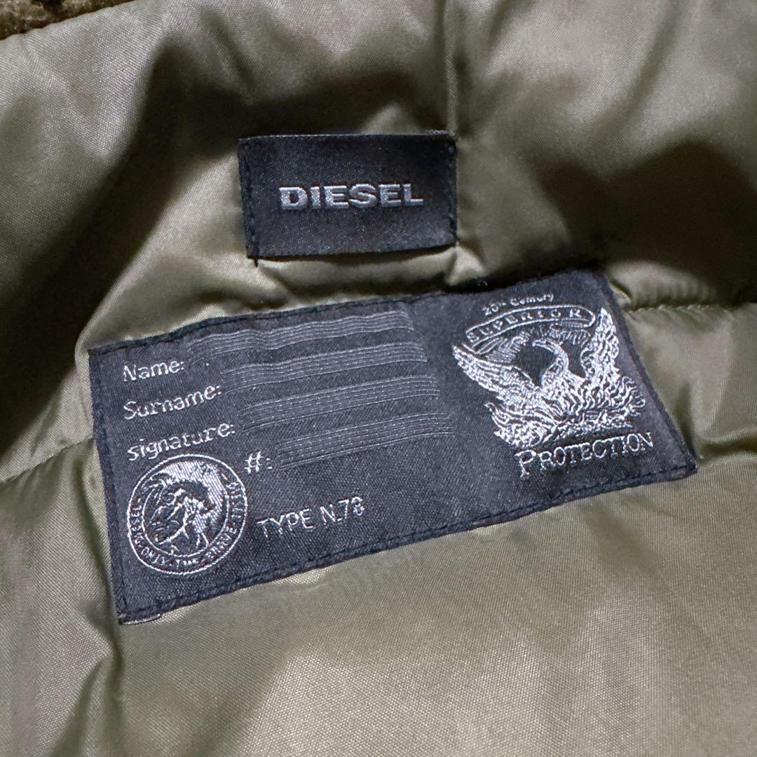 DIESEL N-2B フライトジャケット M 黒 短丈 Y2K