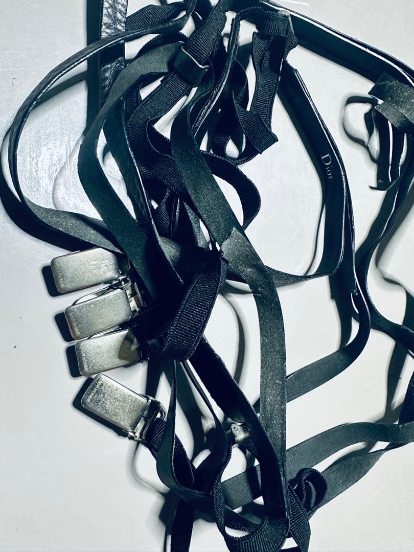 dior homme 06ss ジャンク品　サスペンダー