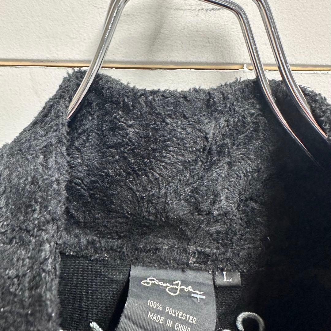 BIGシルエット Sean John ベロアジャージ　ブラック