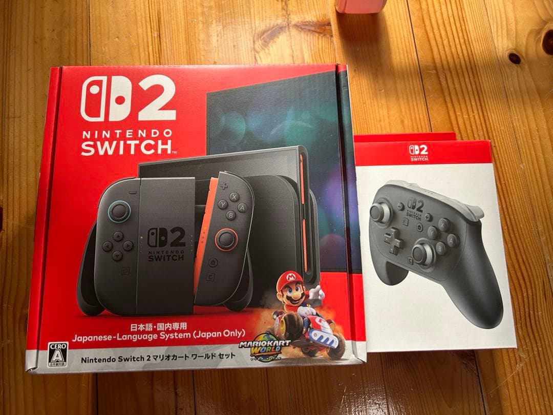 Nintendo Switch2 本体　プロコン　micro SD