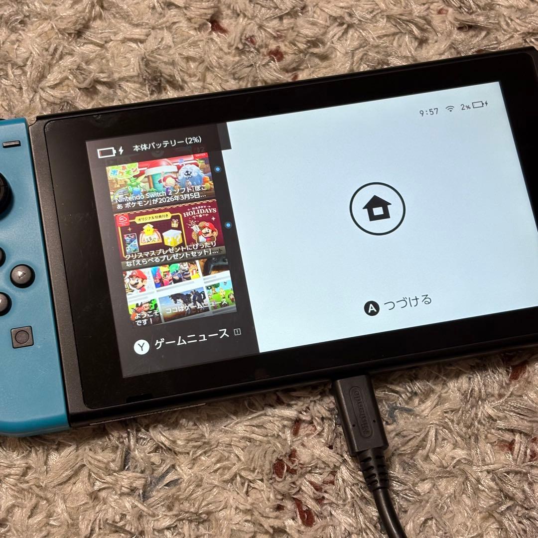 Nintendo Switch 本体 + 人気ソフト5本+周辺機器セット