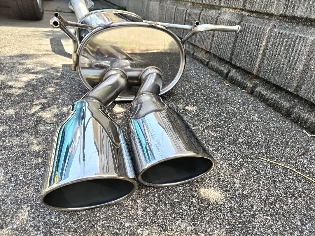 フジツボ　オーソライズA-E ステンレスデュアルテールマフラー