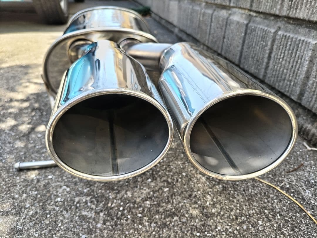 フジツボ　オーソライズA-E ステンレスデュアルテールマフラー