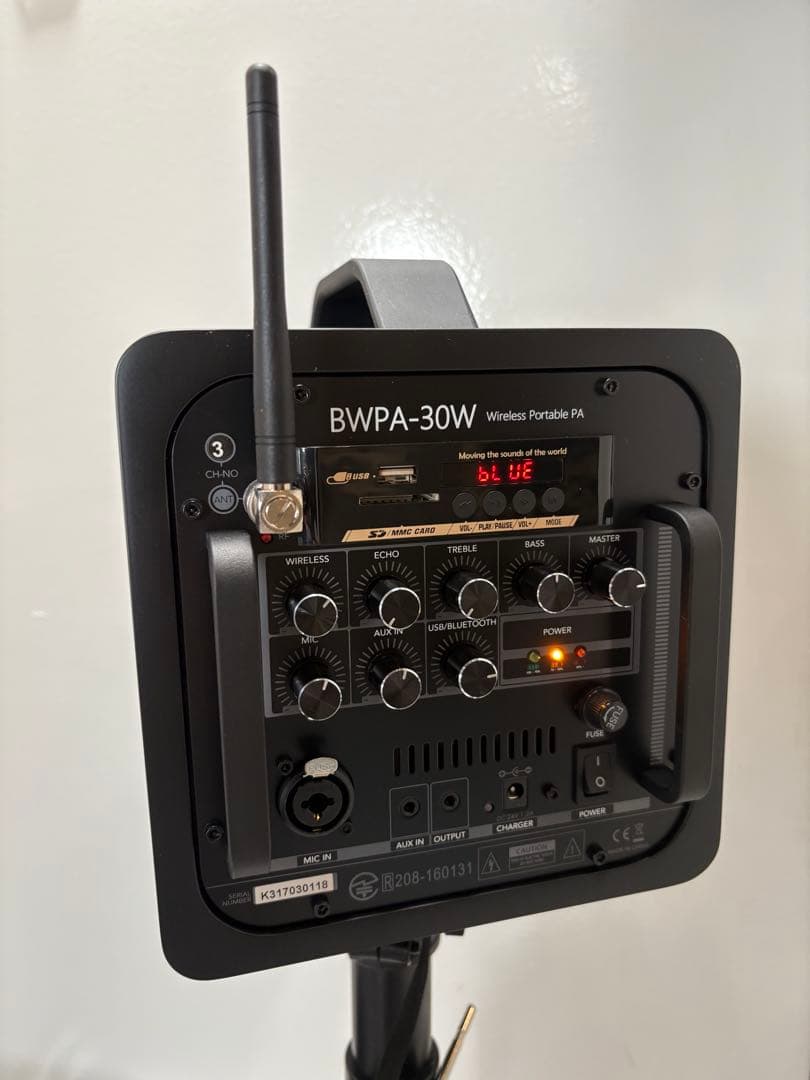 Belcat ベルキャット BWPA-30W スピーカー マイク付き PAセット
