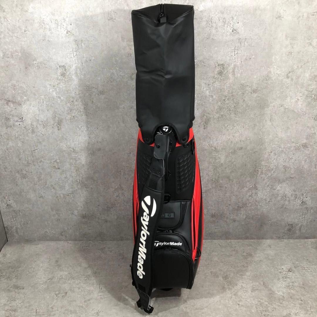 美品 TaylorMade テイラーメイド ステルス キャディバッグ レッド