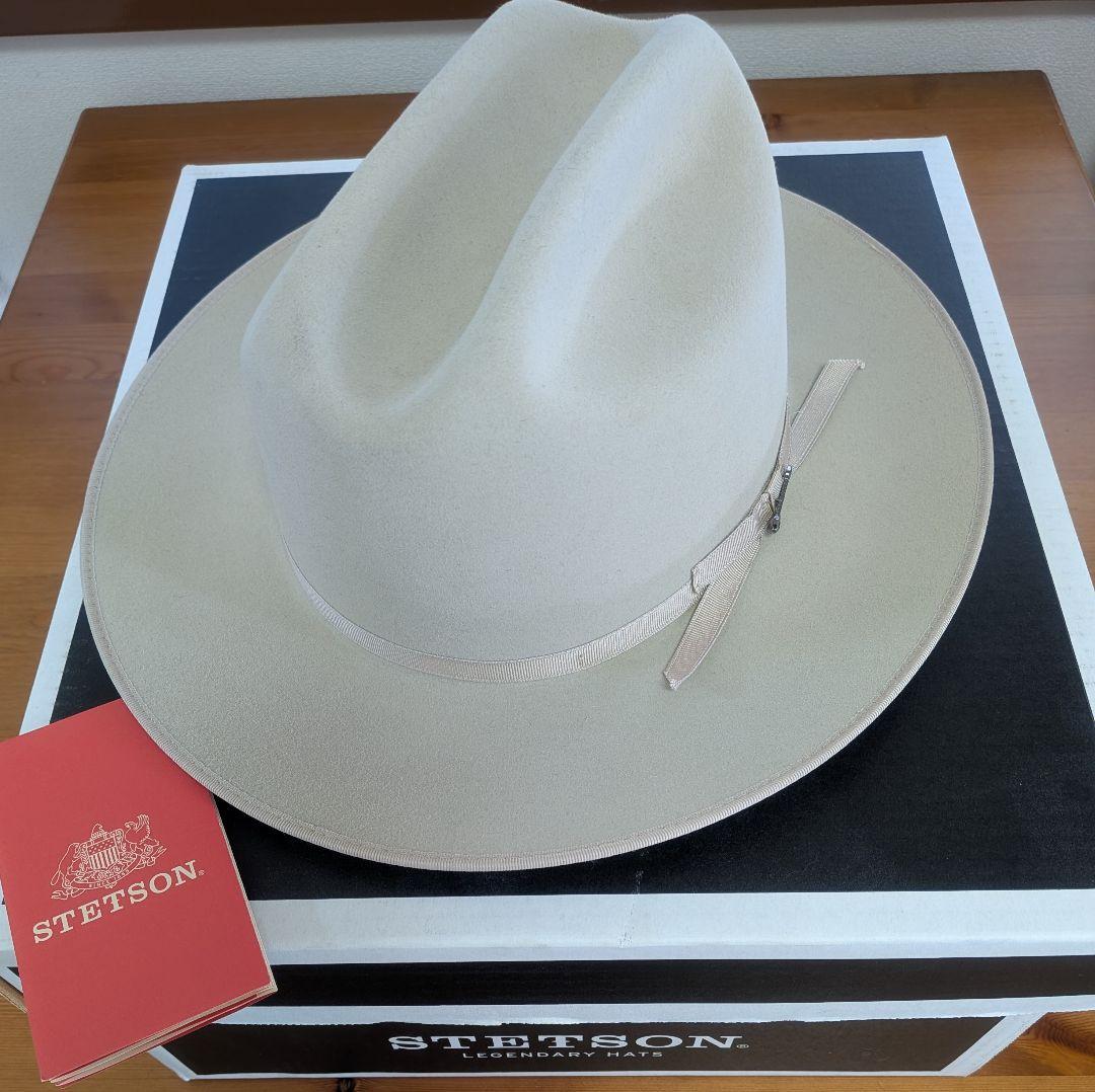STETSON ハット　OpenRoad　59cm　シルバーベリー
