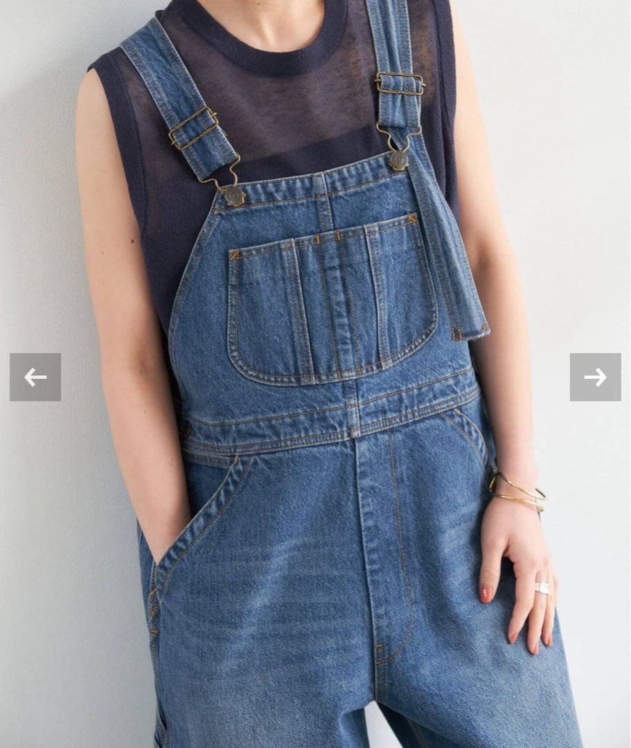 Spick & Span S.Shiori*S デニムサロペット 美品