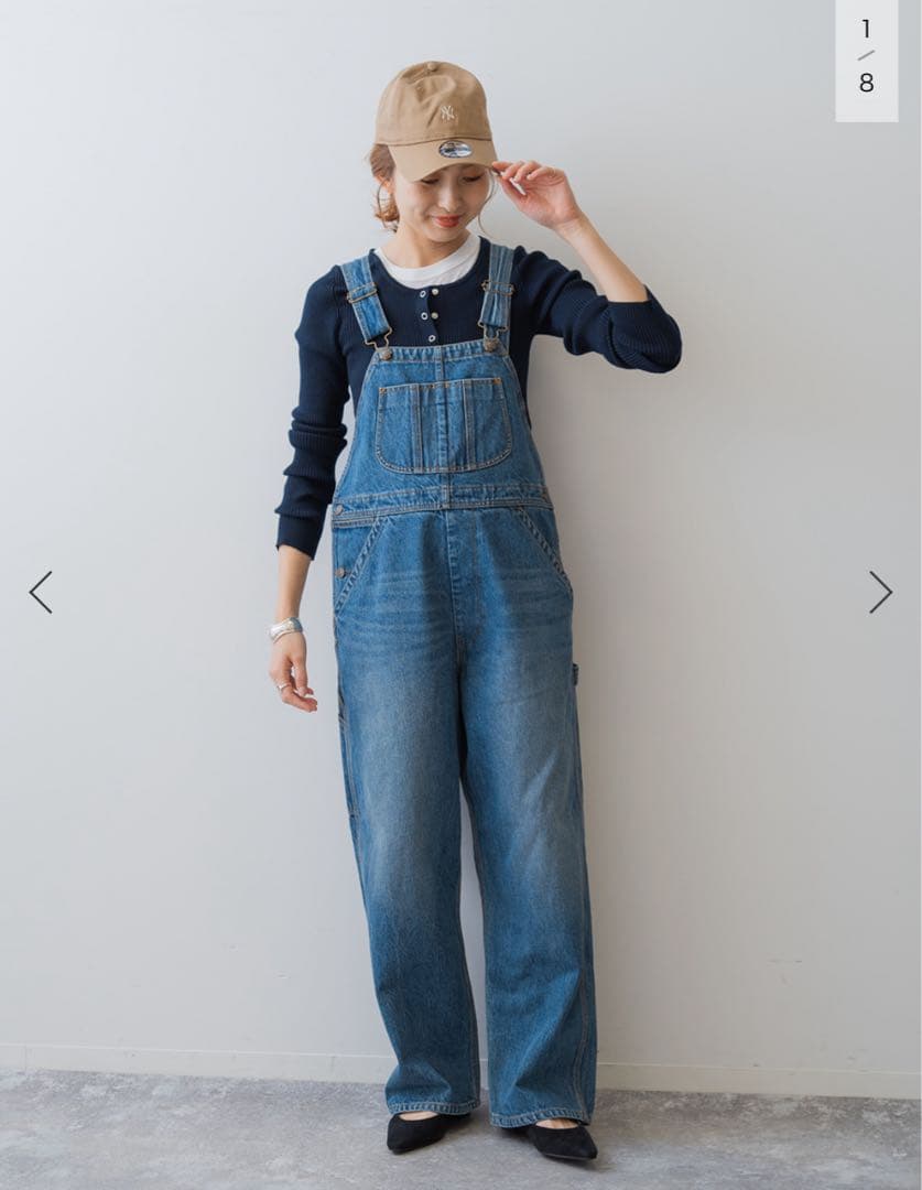 Spick & Span S.Shiori*S デニムサロペット 美品