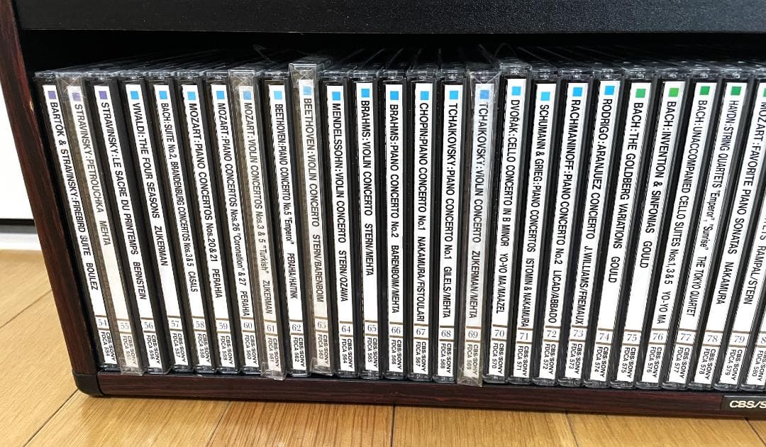 SONY 世界クラシック音楽体系　全90巻　＋索引CD