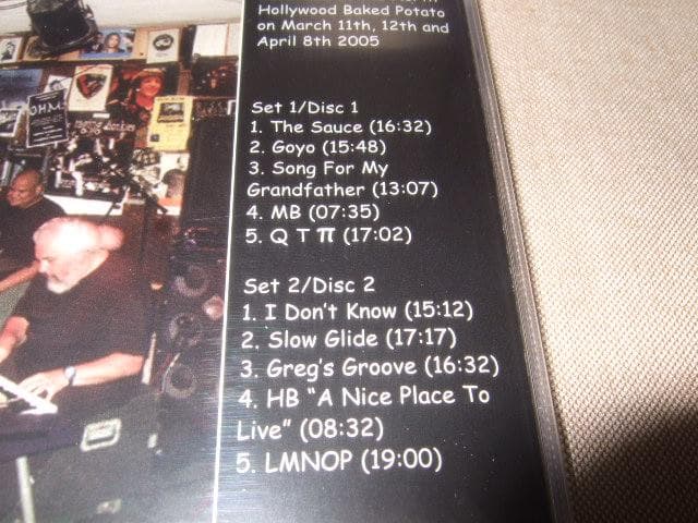 GREG MATHIESON, BAKED POTATO, 2CD, ライブ盤