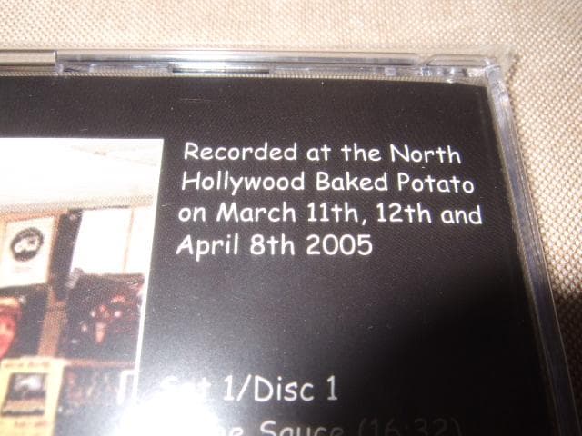 GREG MATHIESON, BAKED POTATO, 2CD, ライブ盤