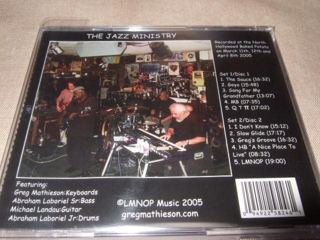 GREG MATHIESON, BAKED POTATO, 2CD, ライブ盤