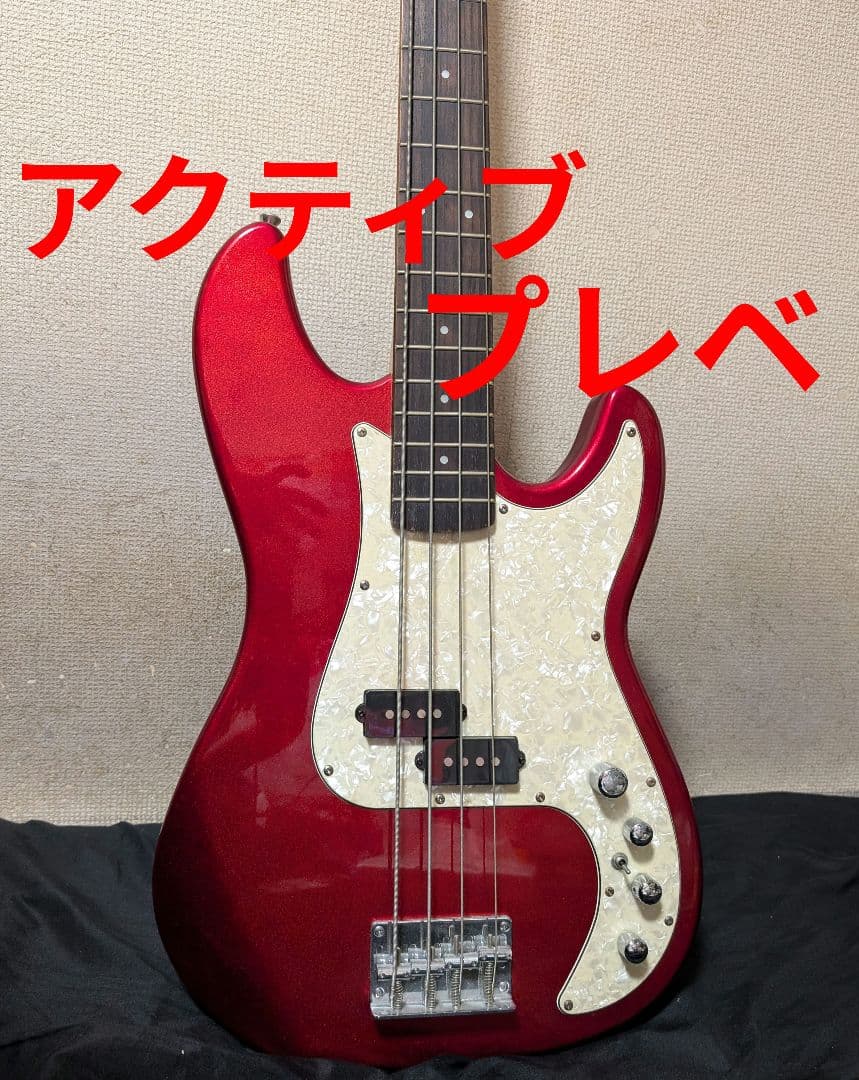 Elioth レアなアクティブのプレシジョンベース CA レッド 赤