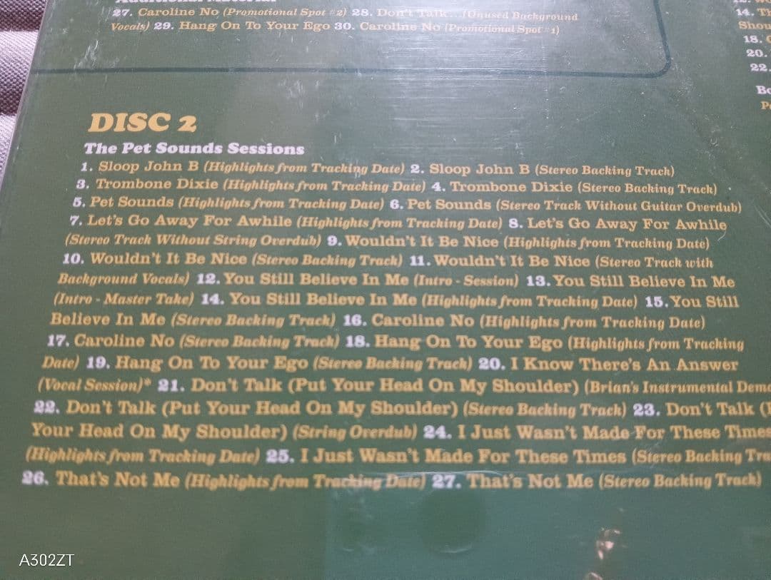 The Beach Boys Pet Sounds 50周年記念　未開封新品