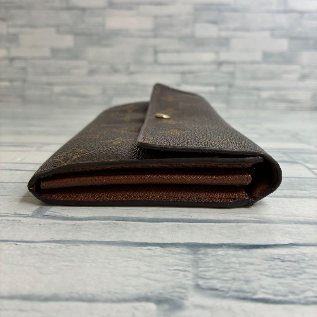 53 ルイヴィトン　モノグラム 長財布　二つ折り財布　hq4