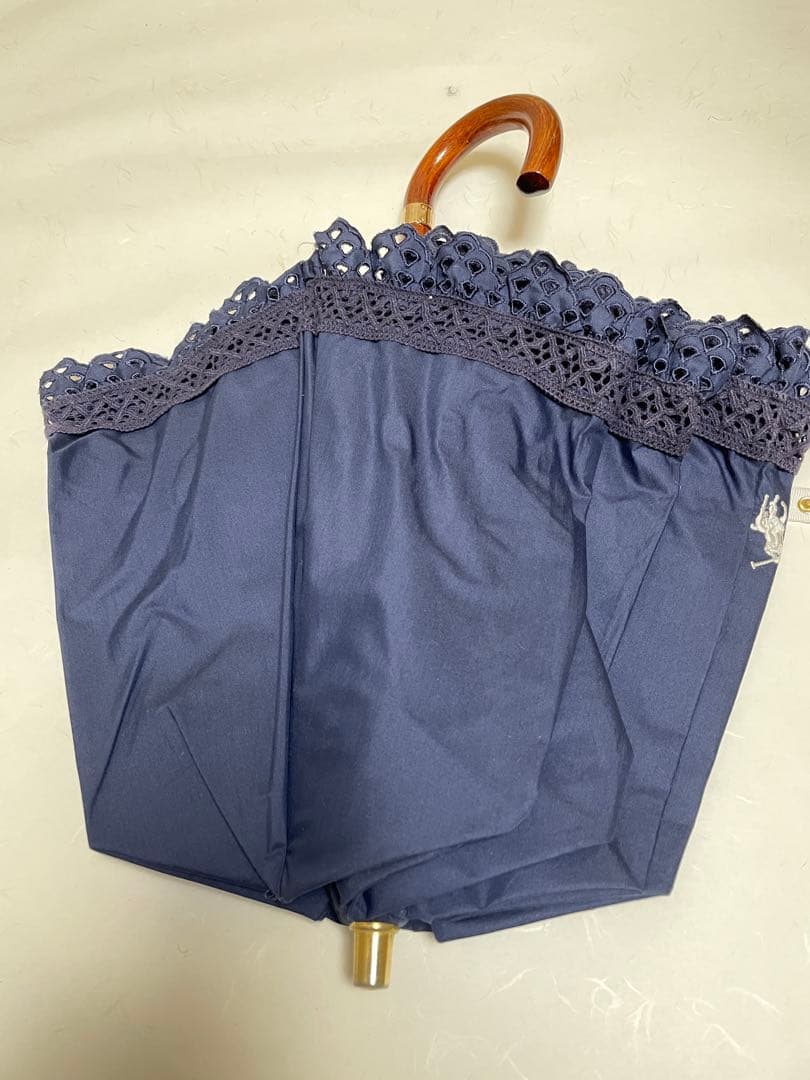 ポロラルフローレン エンブフリル ネイビー ムーンバッド 雨晴兼用