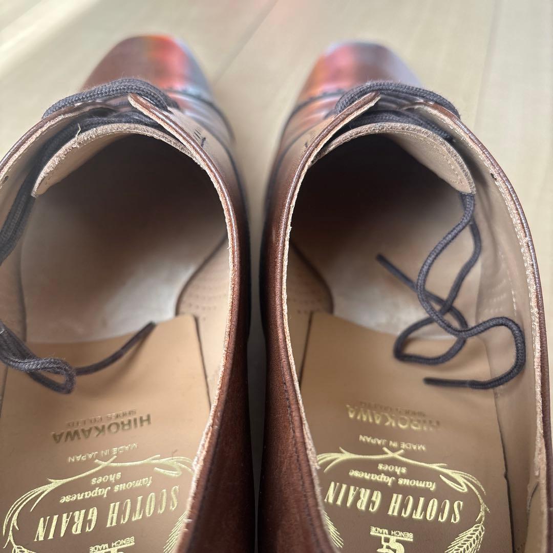 スコッチグレイン　ベルオム　756 　ダークブラウン　24.5cm