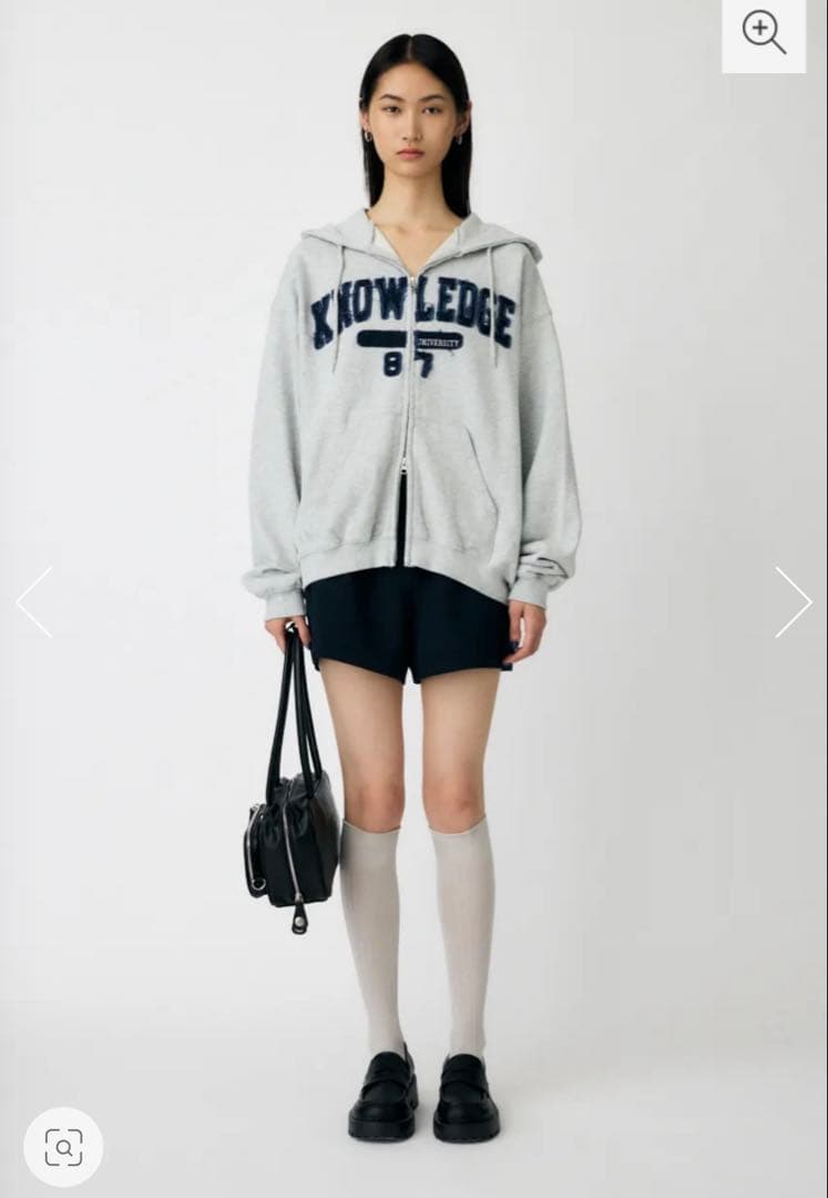 MOUSSY　COLLEGIATE ZIP フーディー　マウジー　パーカー